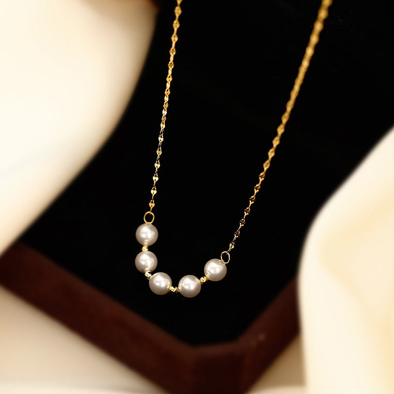 925 Pure Silver Freshwater Pearl Necklace