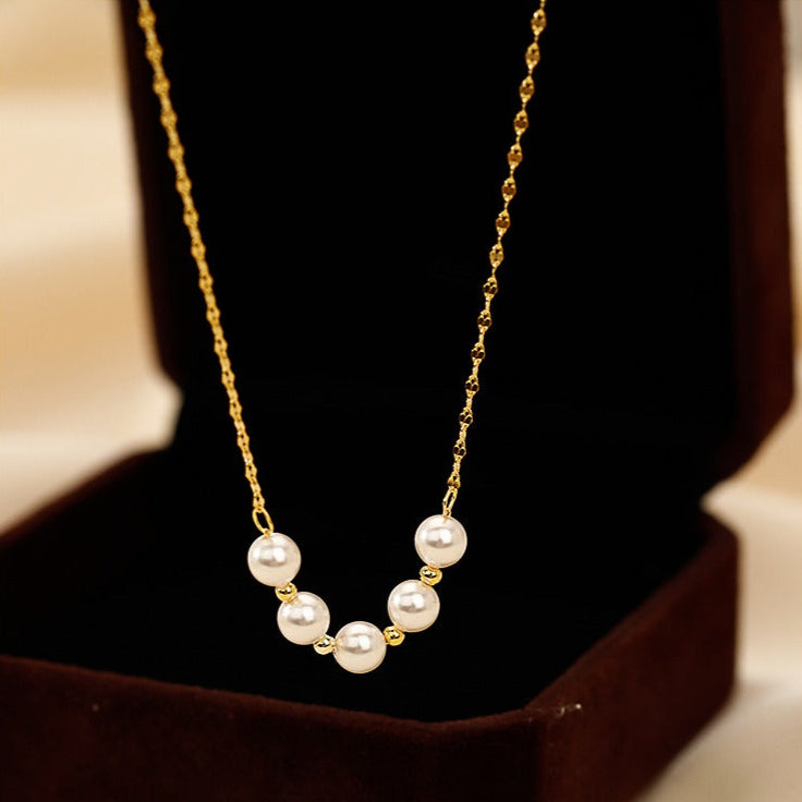 925 Pure Silver Freshwater Pearl Necklace