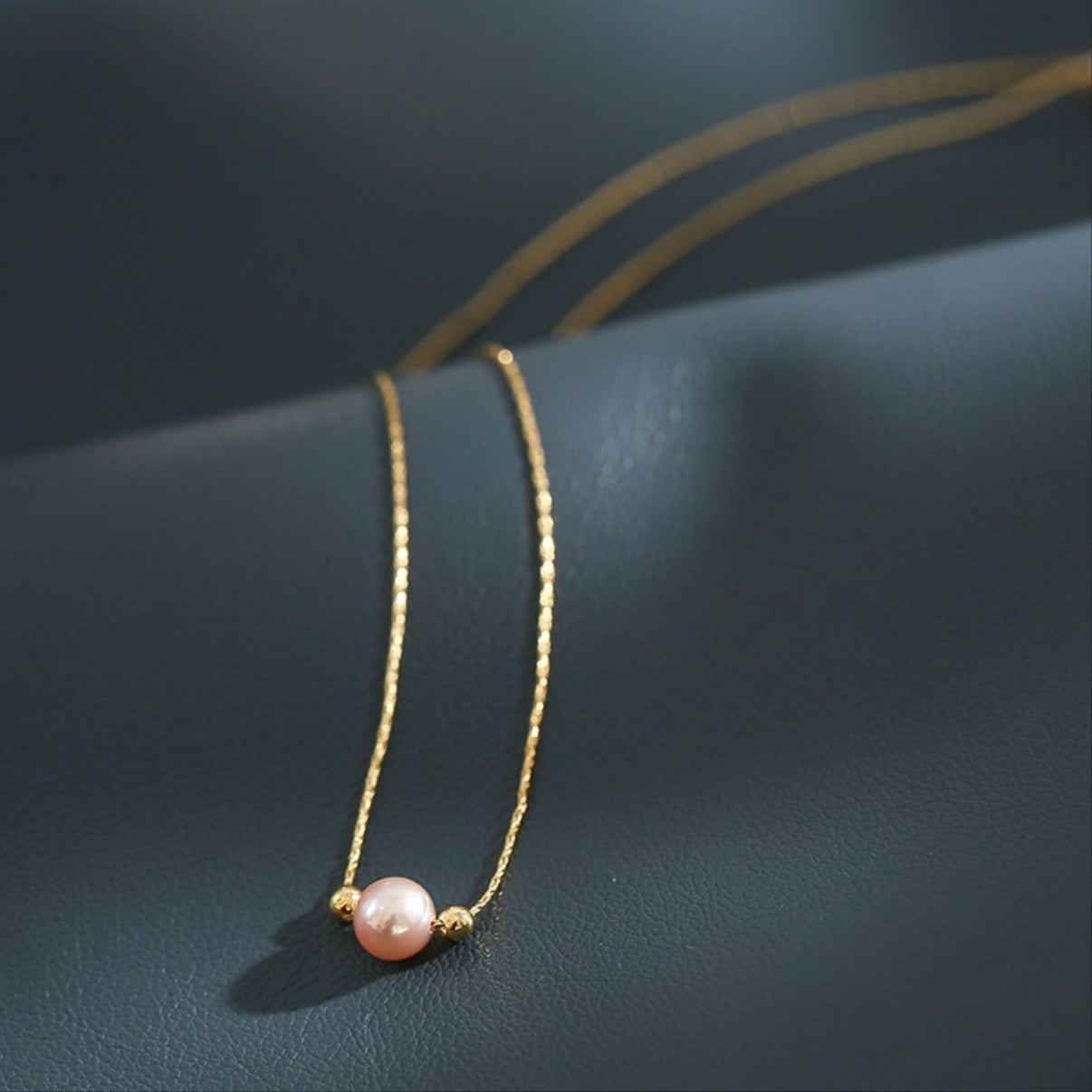 925 Sterling Silver Natural Freshwater Pearl Necklace Pendant Choker