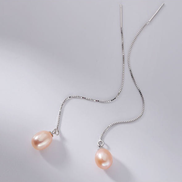 925 Sterling Silver Earrings Freshwater Pearl Earring